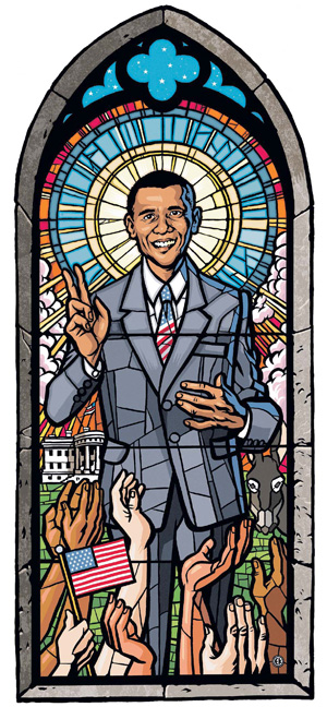 StObama, the first saint of United States of America..?